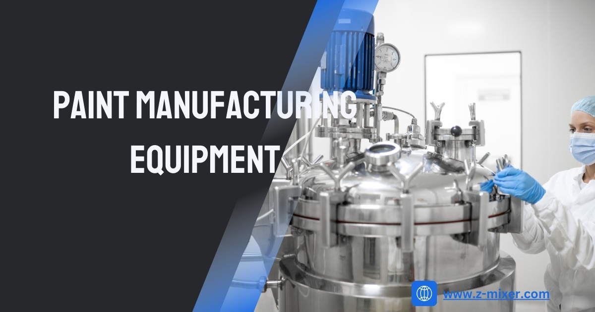 Paint Manufacturing Equipment